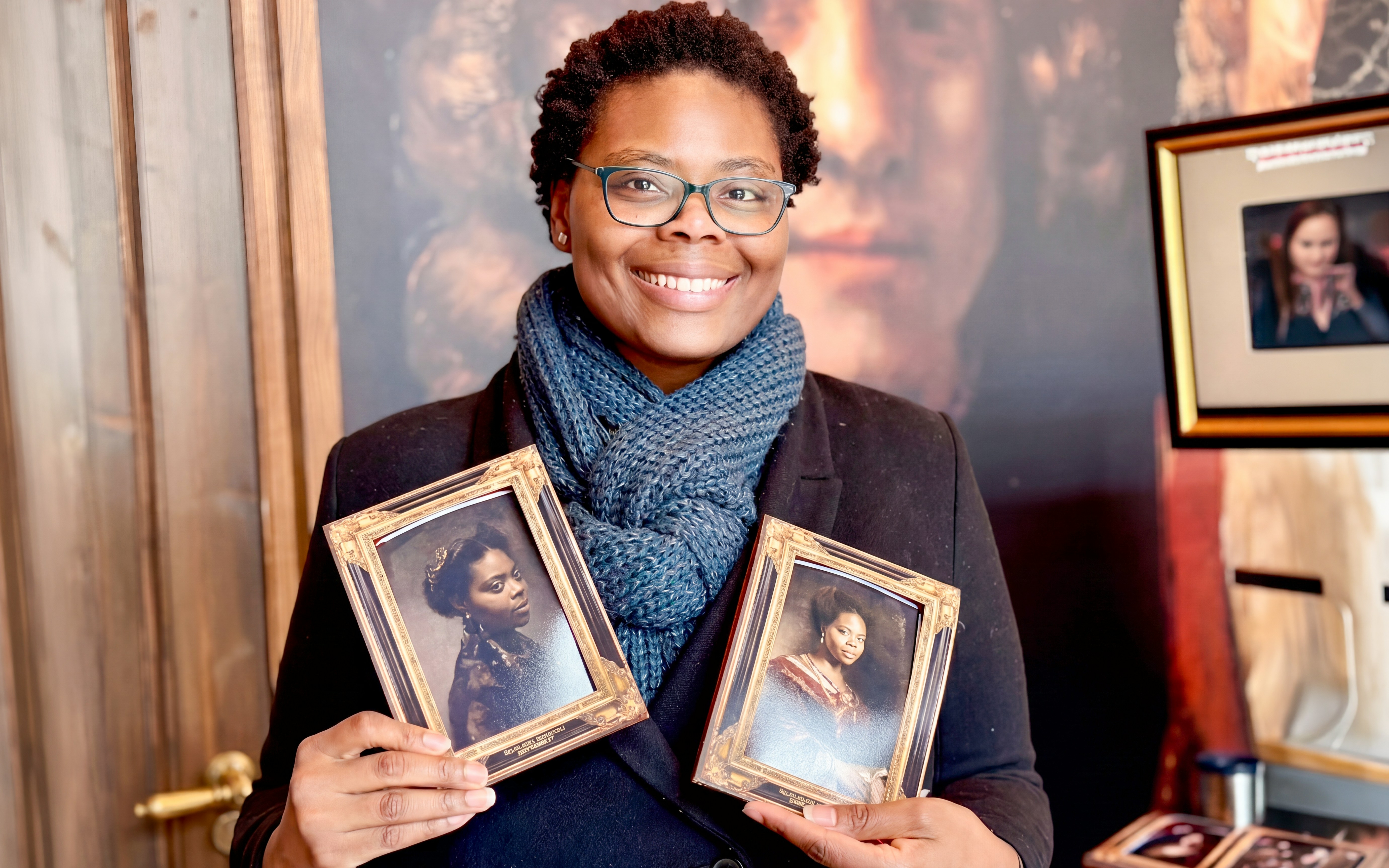 AI portrait souvenir station