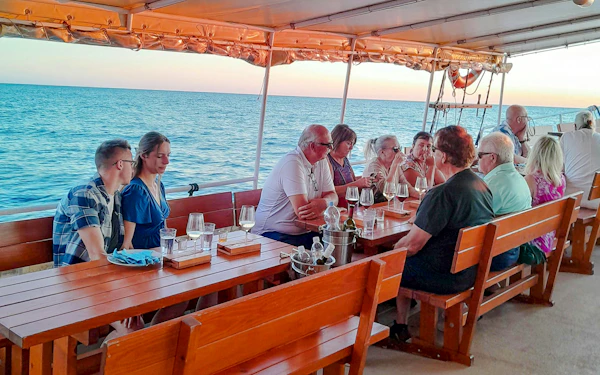 Panorama Cruise in Front of Dubrovnik City Walls