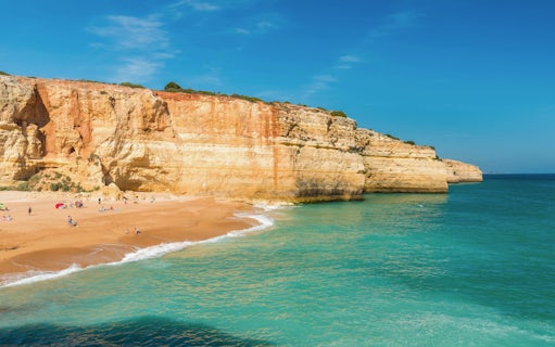 à partir de portimão : visite en bateau au coucher du soleil vers la grotte de benagil et la plage de marinha-4