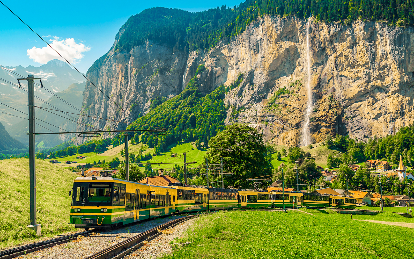 Opción 2: Cremallera de Wengernalp vía Lauterbrunnen