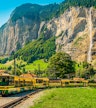 Opties 2: Wengernalp tandradbaan via Lauterbrunnen