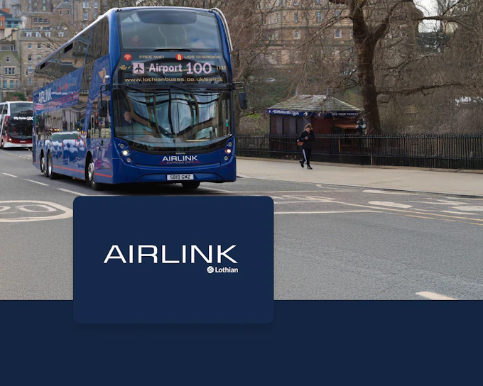 Airlink 100: Same-Day Round-trip Bus Transfers Between Edinburgh Airport & Waverly Bridge Station