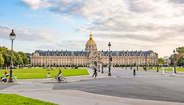 Hotel des Invalides, Paris during morning