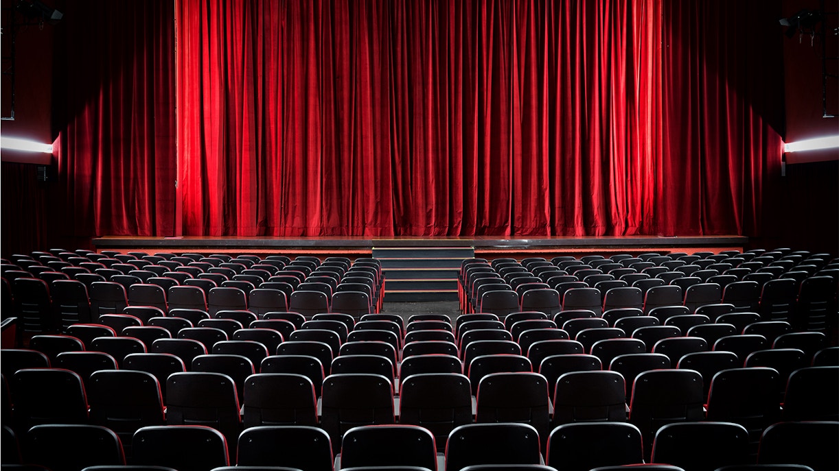 Bestuhlung im Parkett des Victoria Palace Theatre London