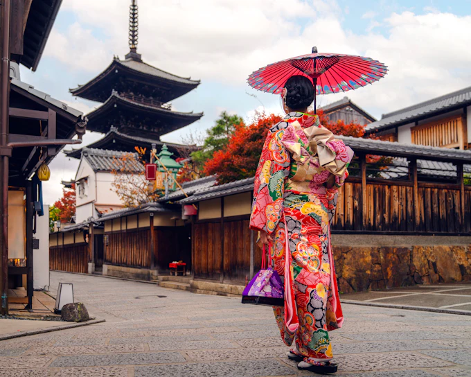 Kyoto: Kimono Rental near Kiyomizu-dera