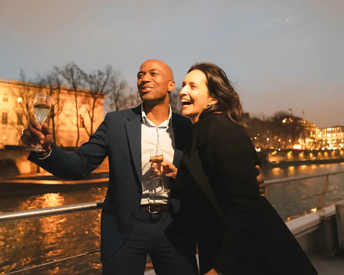 Bateaux Mouches® Seine River Dinner Cruise with Live Music & French Menu