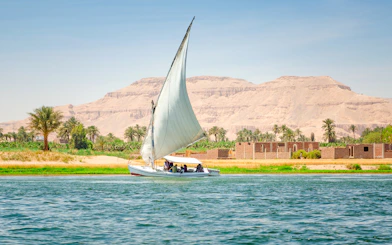 Luxor Sunset Felucca Ride on the Nile with Private Hotel Transfers