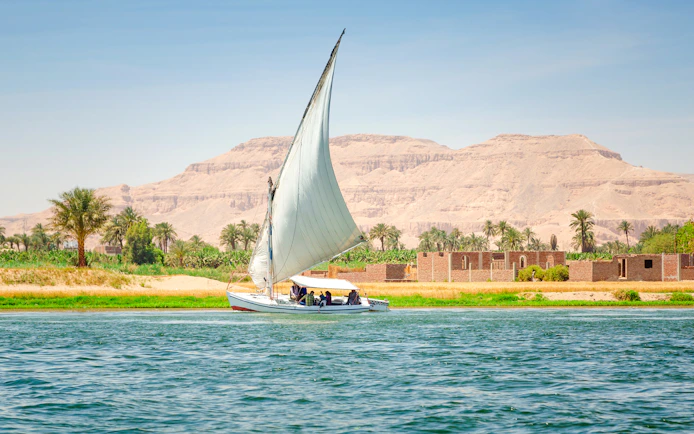 Luxor Sunset Felucca Ride on the Nile with Private Hotel Transfers