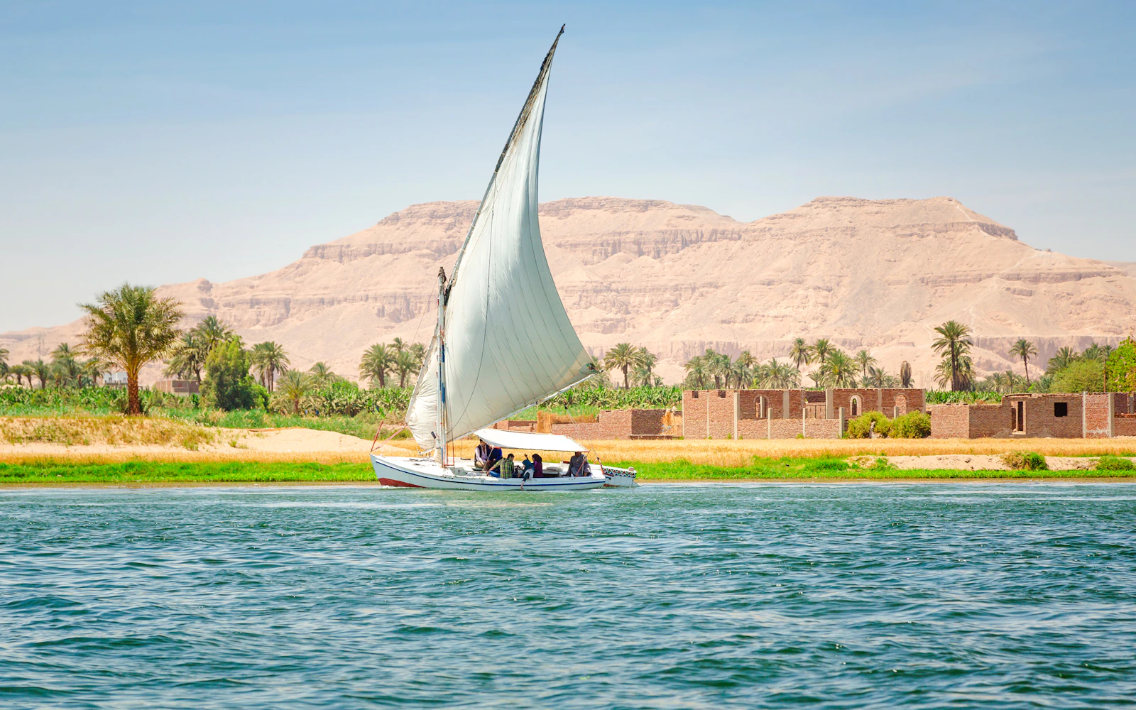 Luxor Sunset Felucca Ride on the Nile with Private Hotel Transfers