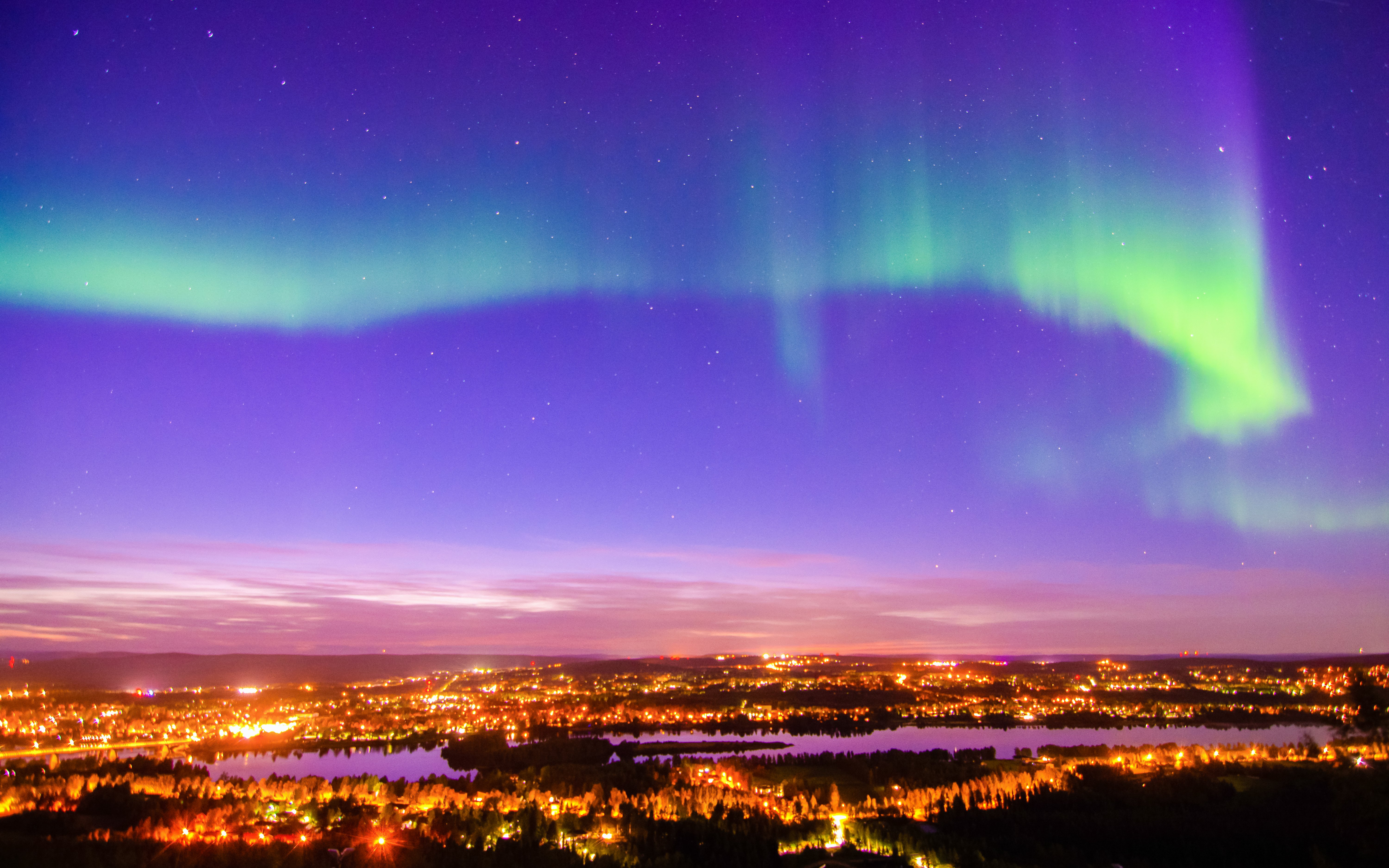 Ounasvaara Fell panoramisk udsigtspunkt
