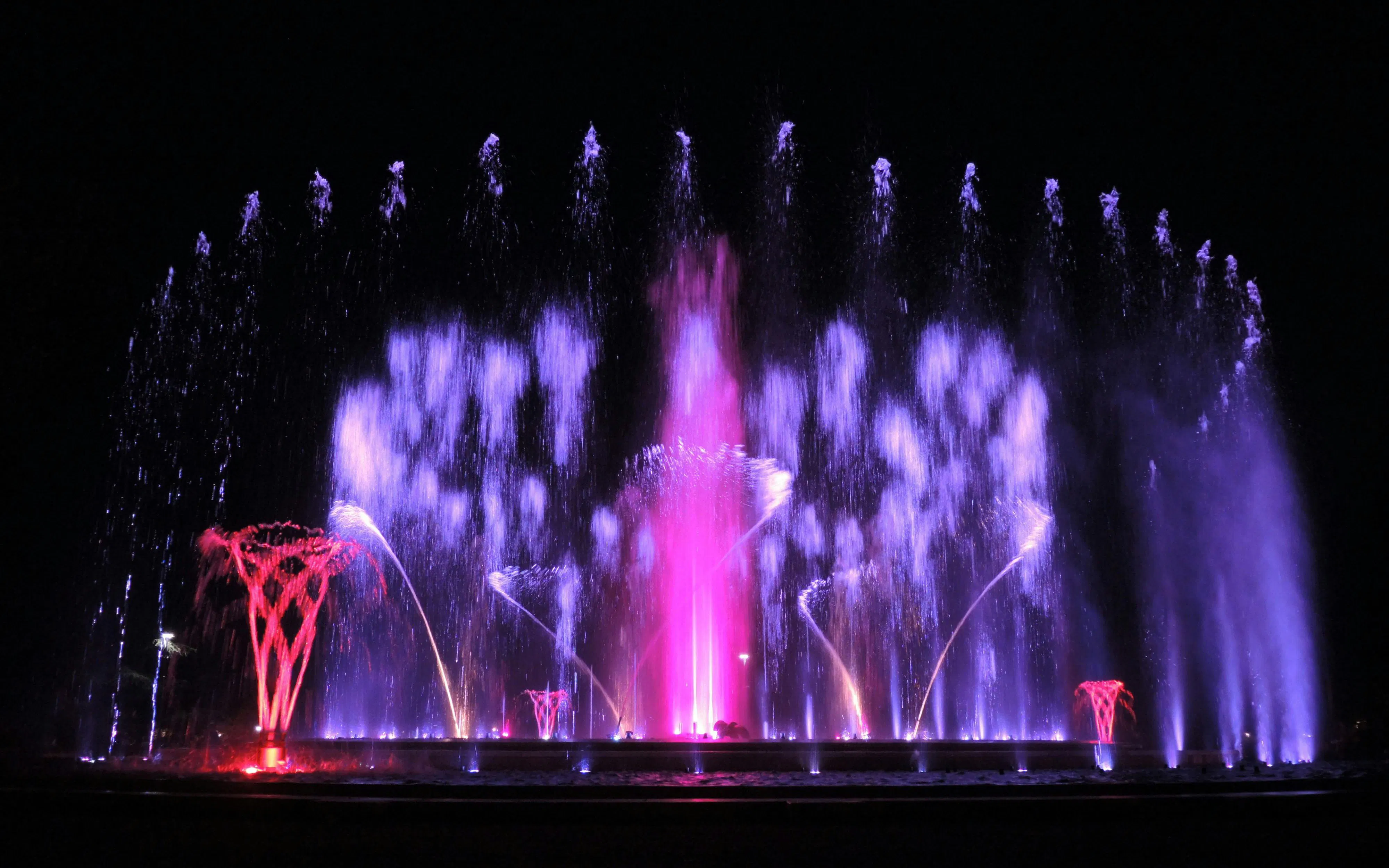 Musical fountain