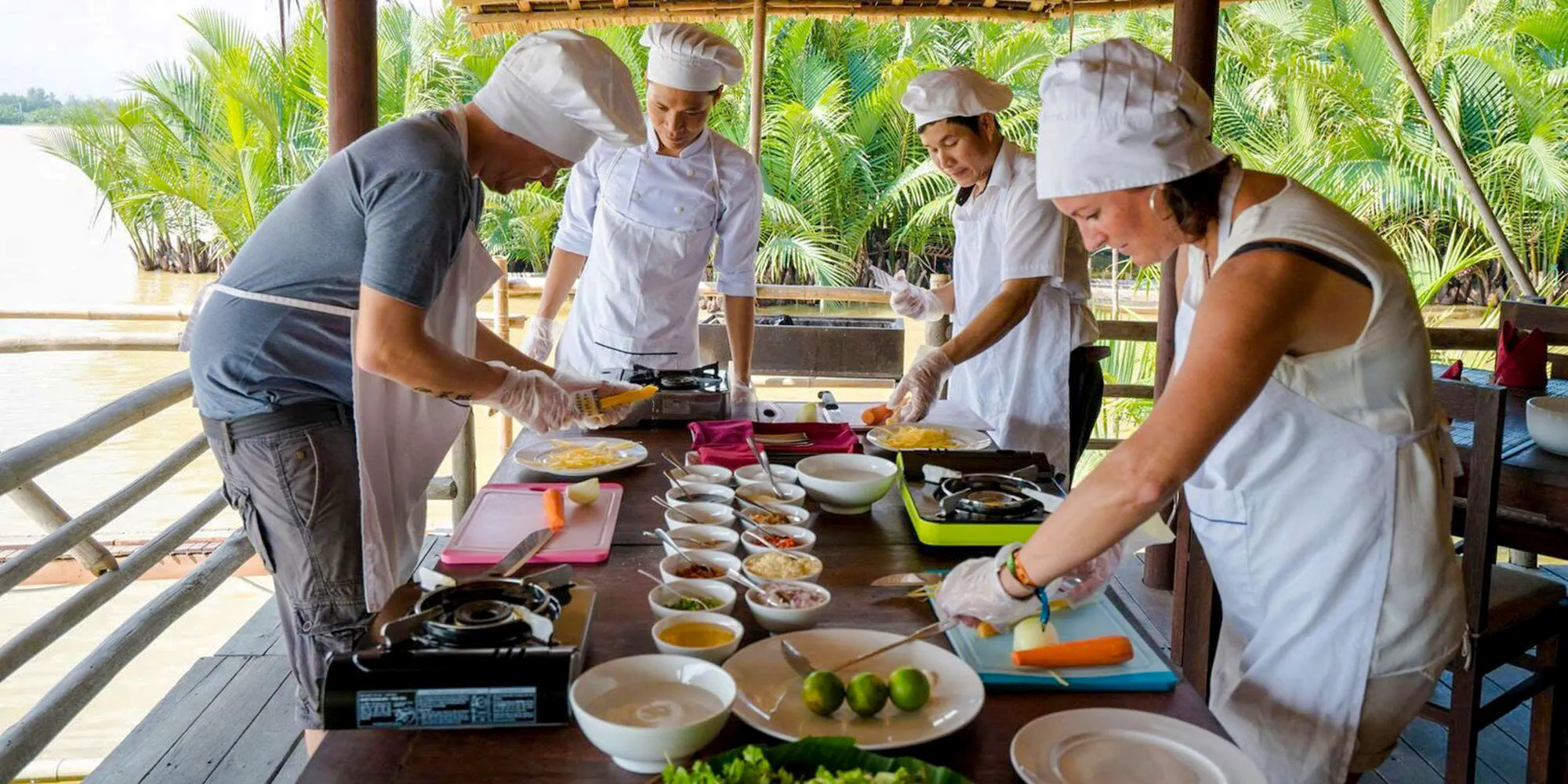 farm-to-table experience at tra que with cooking class-1