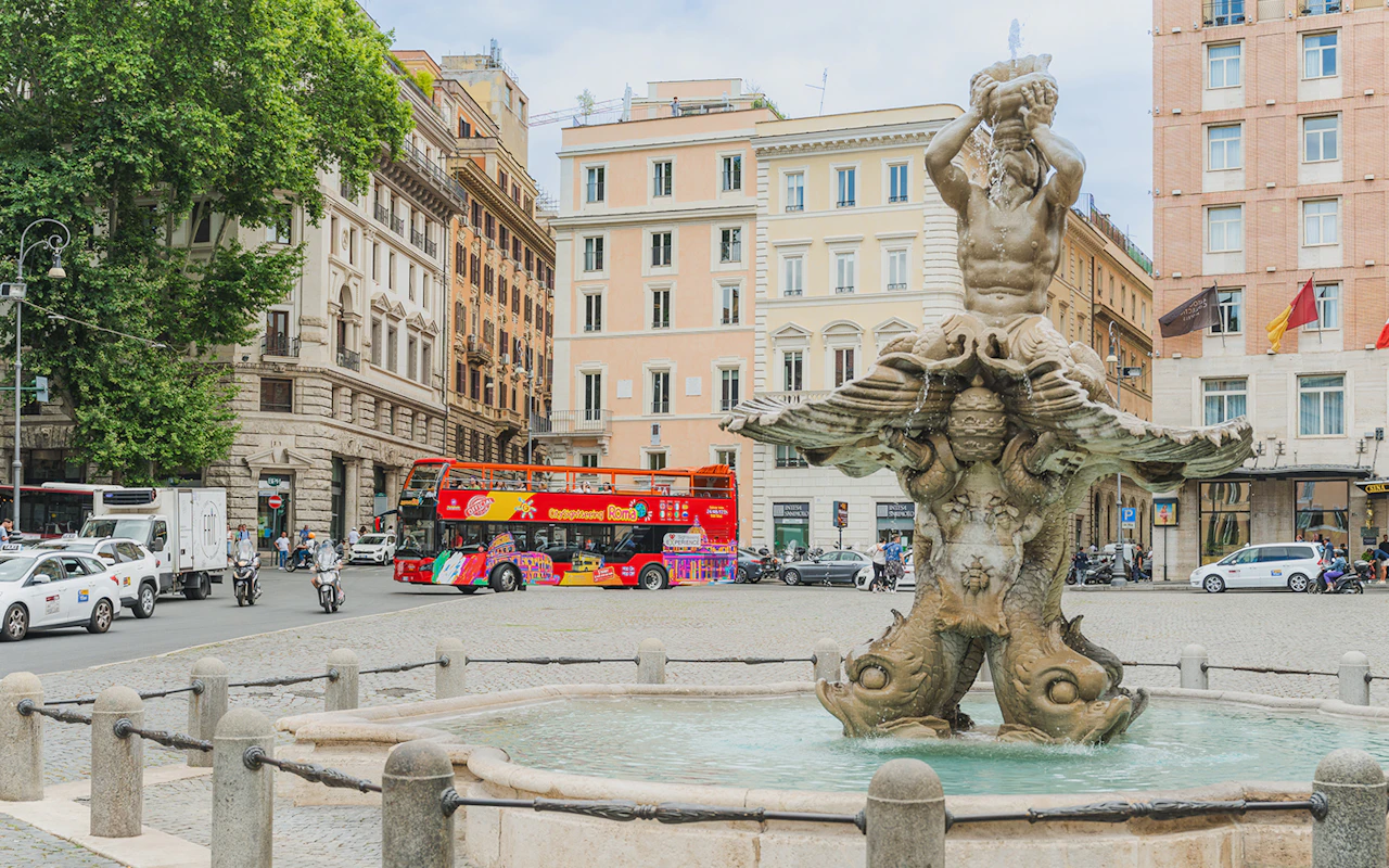 Combo (Economisez 10%) : Tour en bus Hop-On Hop-Off de Rome + Billets pour la visite guidée de la Basilique Saint-Pierre — 6