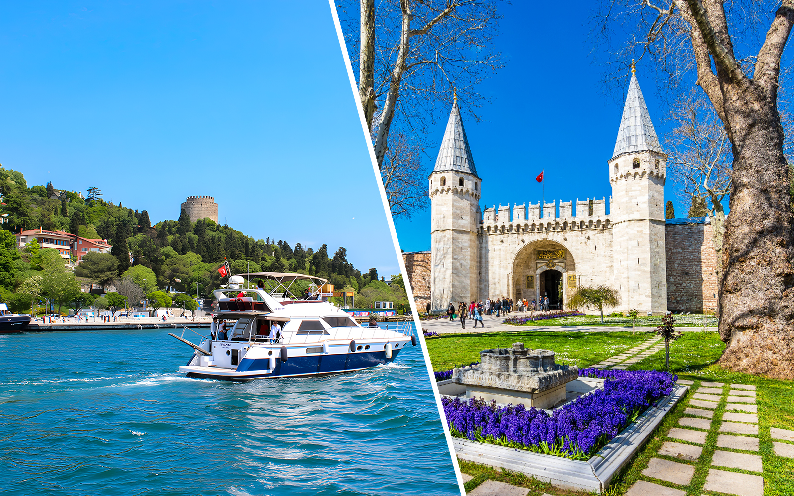 Combo: Istanbul Bosphorus Cruise + Topkapi Palace Tickets/Hagia Sophia Tour