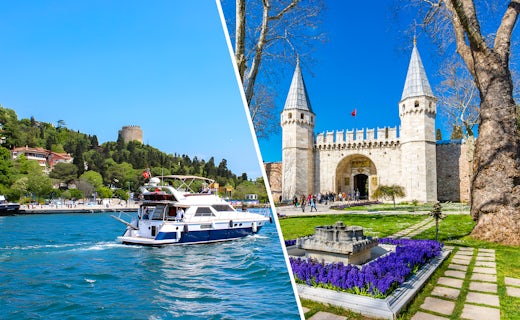 Kombo: İstanbul Boğaz Tekne Turu + Topkapı Sarayı Bileti/Ayasofya Turu