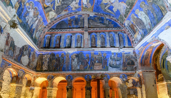 Explore the Buckle Church at Goreme Open Air Museum