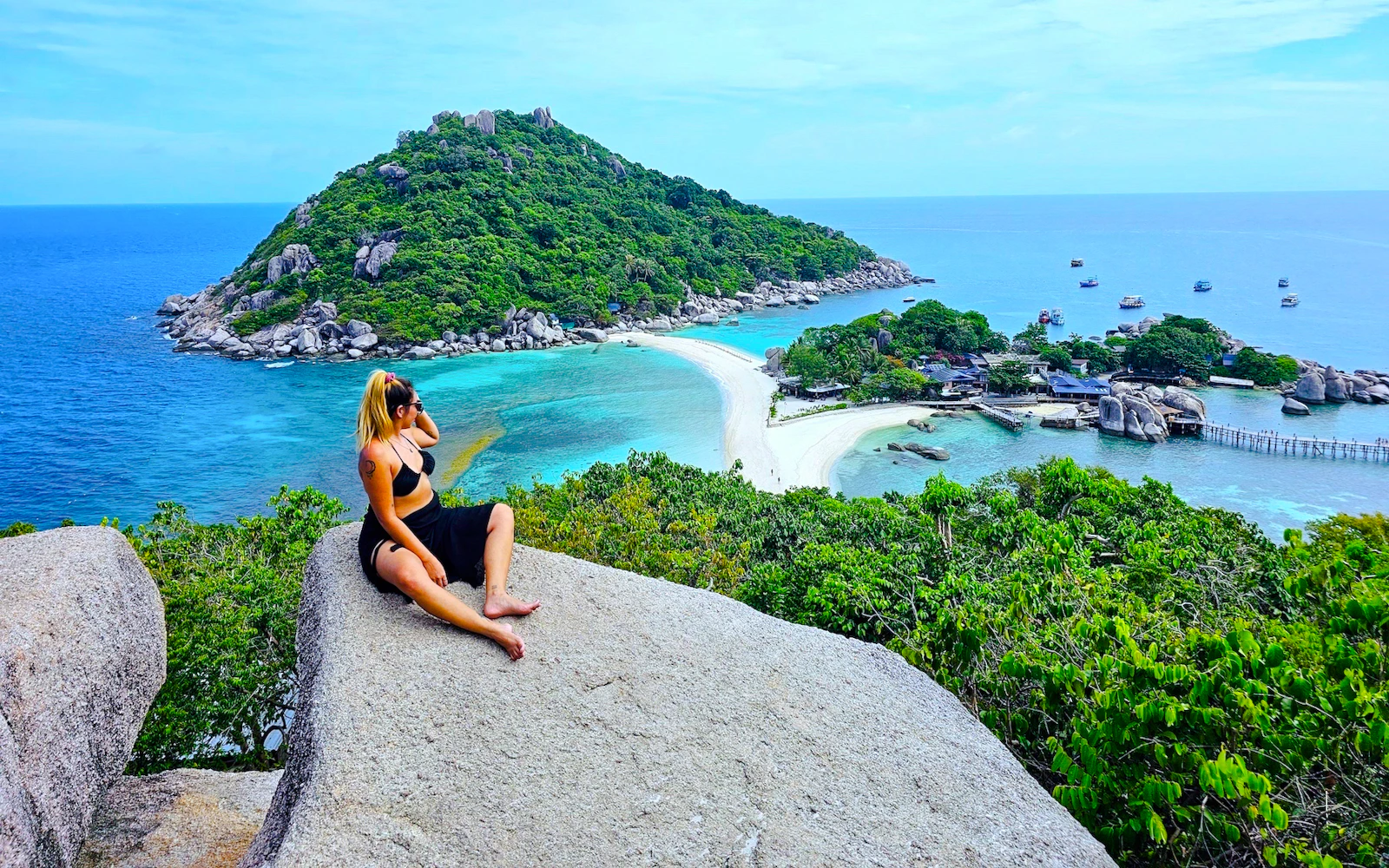 From Koh Tao: Private Longtail Boat Tour with Snorkeling and Koh Nang Yuan