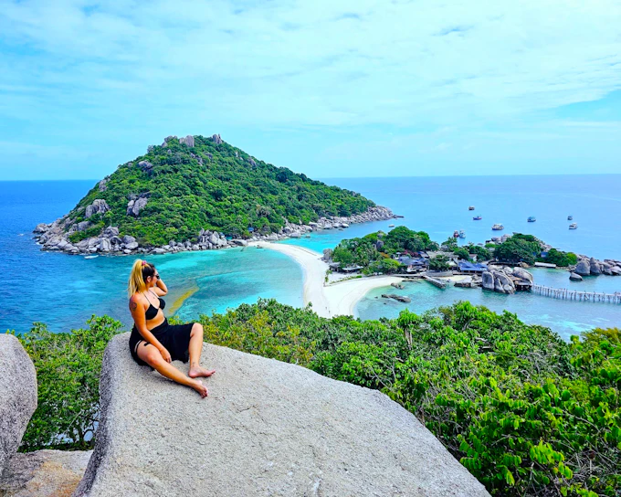 From Koh Tao: Private Longtail Boat Tour with Snorkeling and Koh Nang Yuan
