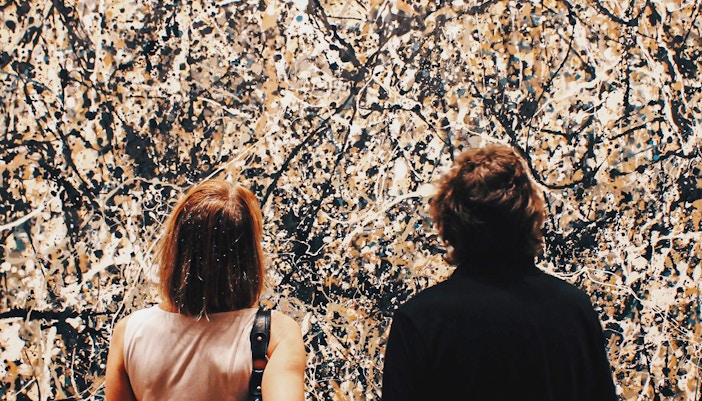 People viewing Pollock's One Number 31
