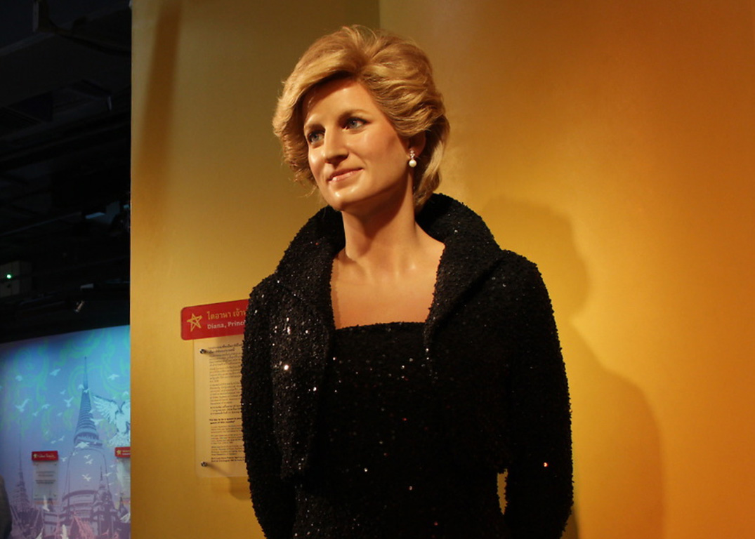 Princess Diana at Madame Tussauds