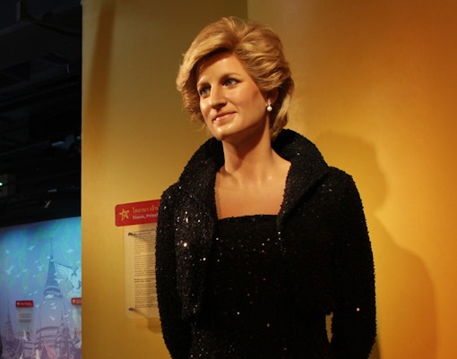 Princess Diana at Madame Tussauds