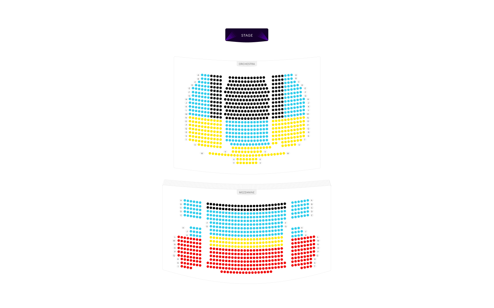 Neil Simon Theatre Seating Chart