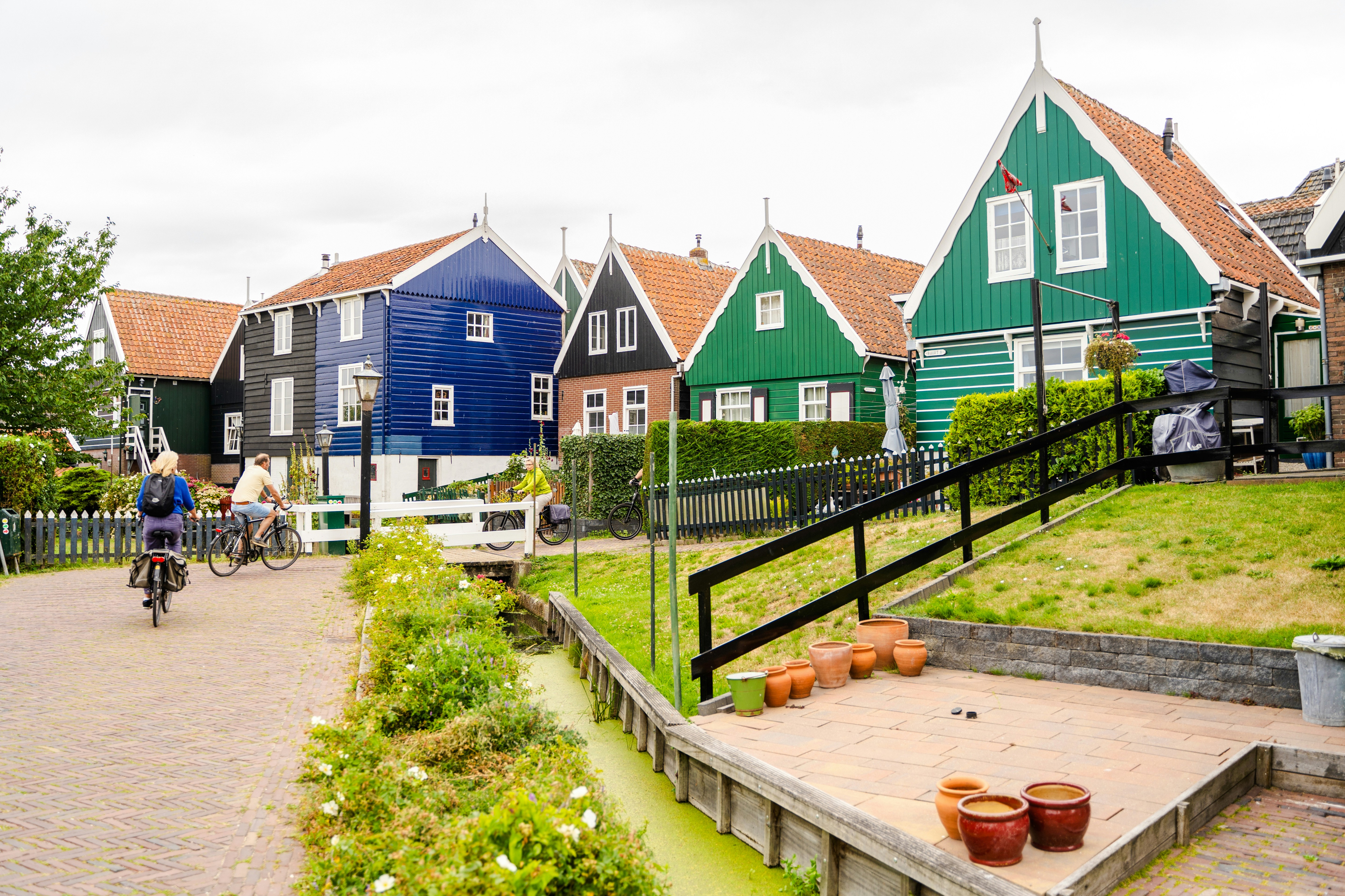 Marken village in the Netherlands