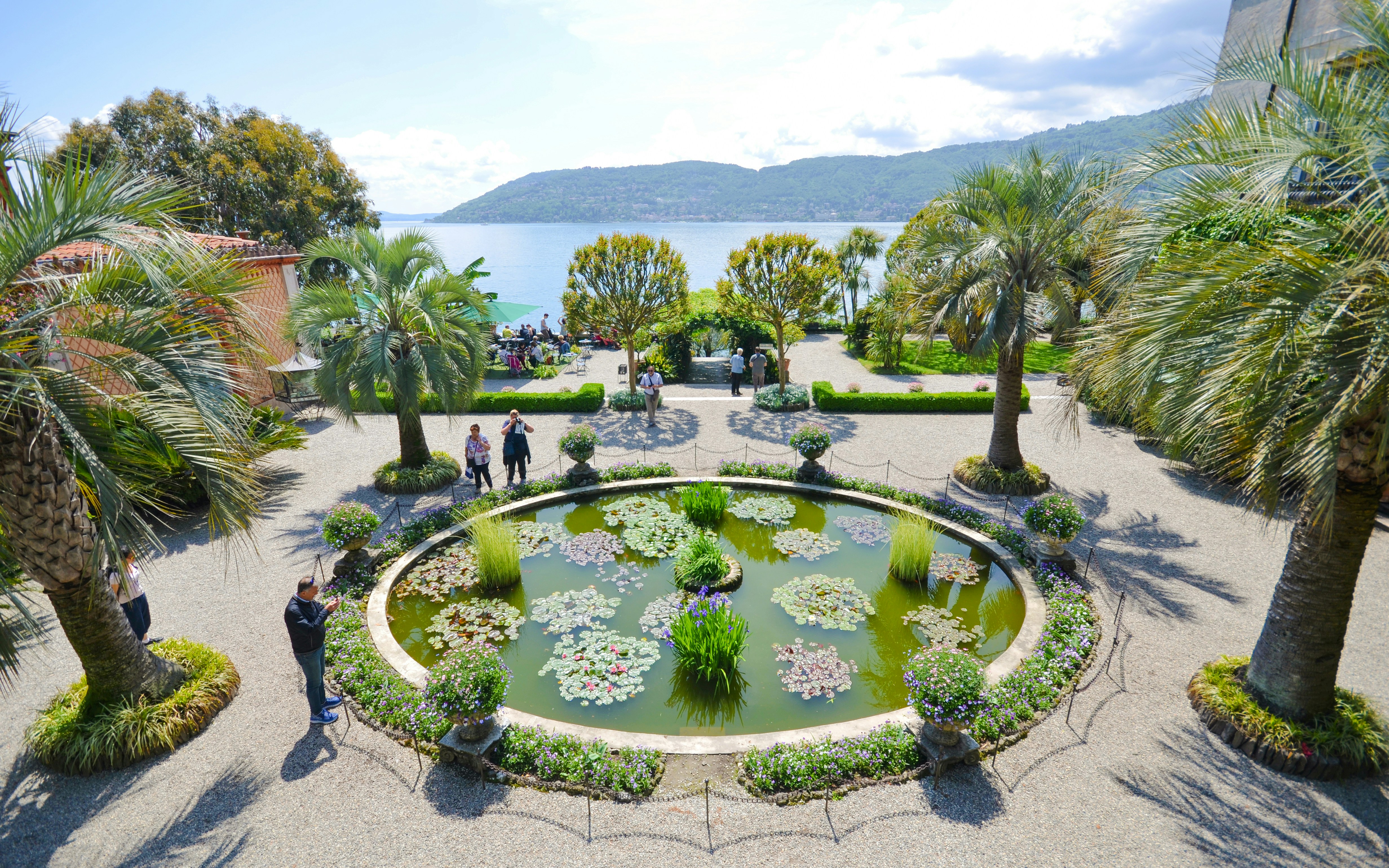 Fountain at Isola Madre, Stresa