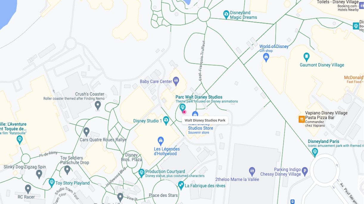 parque walt disney studios paris