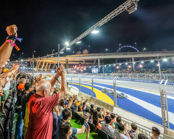 F1 Singapore Grand Prix 2026: 3-Day Hospitality Passes - All Zone Access