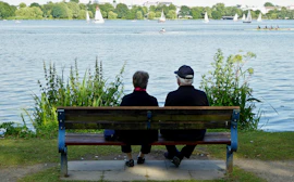 Lac de l'Alster extérieur