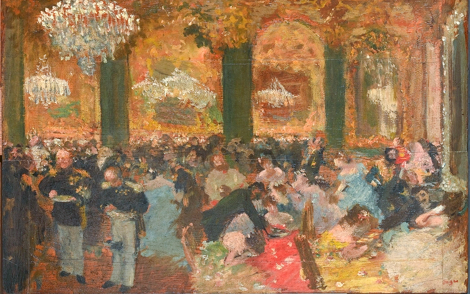 Le Bal - Edgar Degas