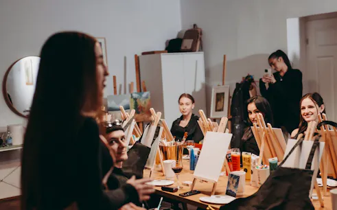 krakow sip & paint workshop with unlimited wine & prosecco-1