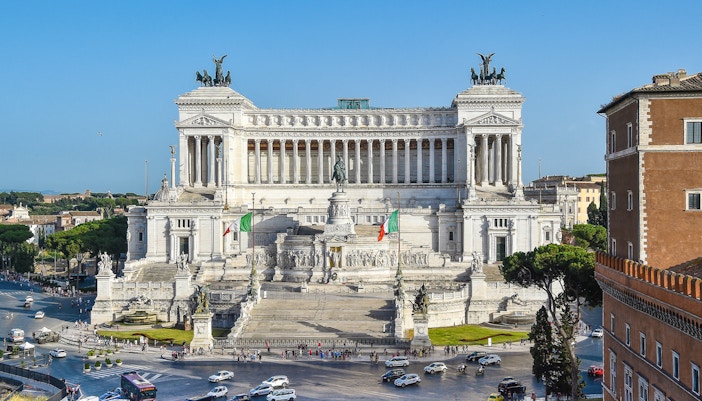 Altar of the Fatherland, near Palazzo Venezia.