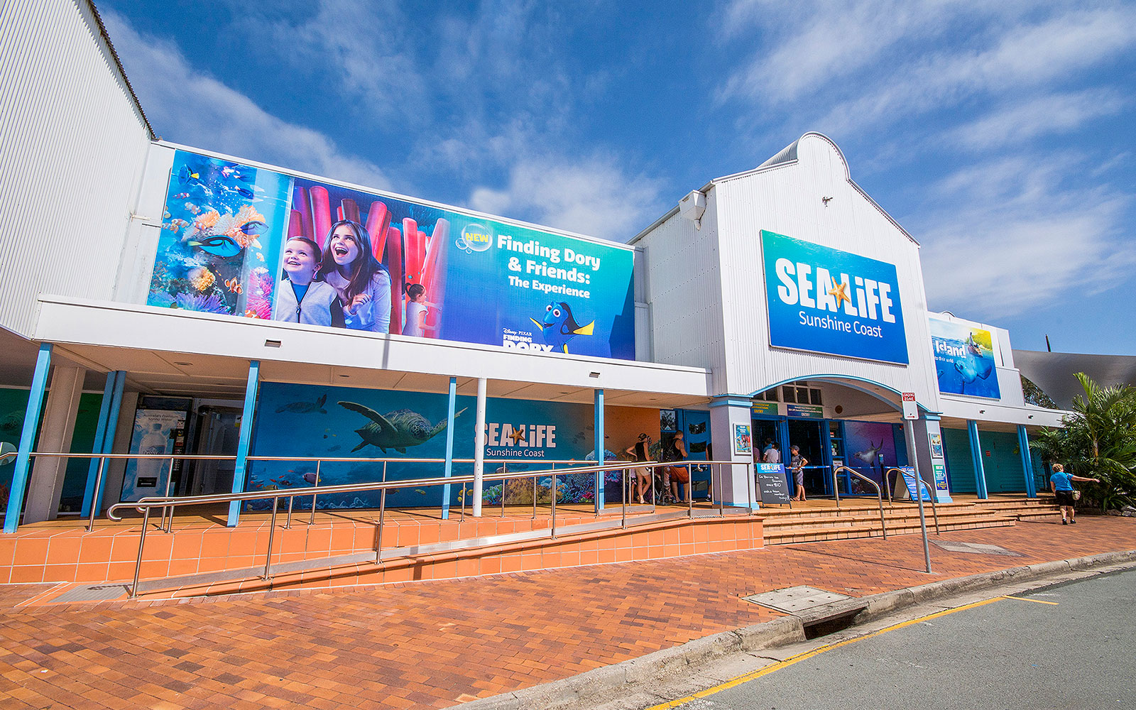 Entrance of Sea Life Sunshine Coast