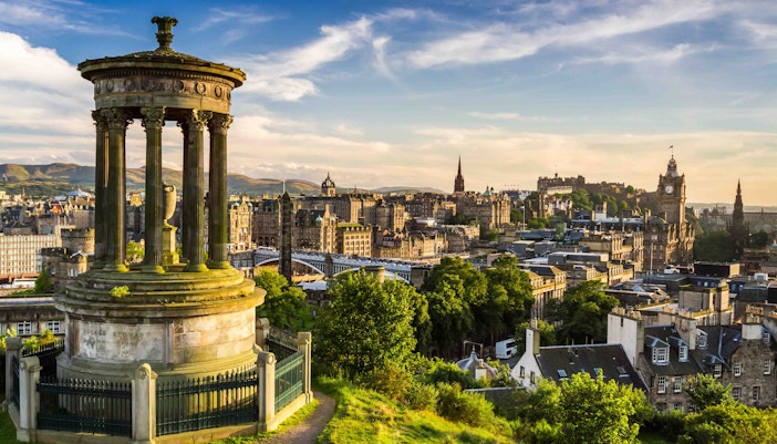 The city of Edinburugh