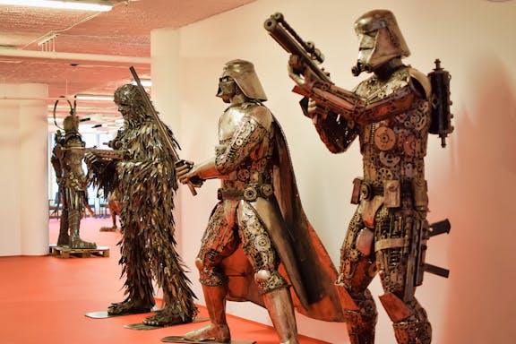 entry tickets to gallery of steel figures in prague-6