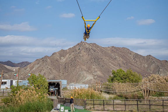 biglietti per la zipline doppia all'hatta wadi hub-6