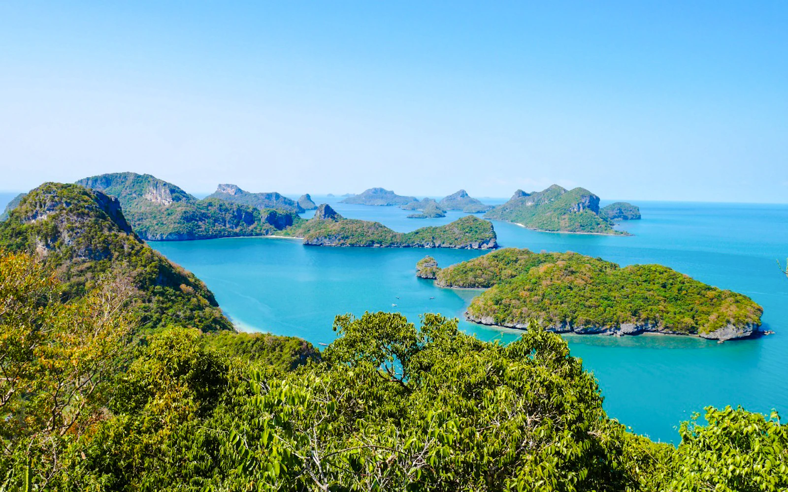 From Ko Samui: Ang Thong National Marine Park Speedboat Tour with Kayaking Image 4