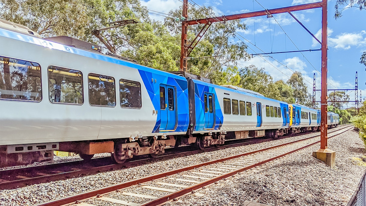Melbourne metro train
