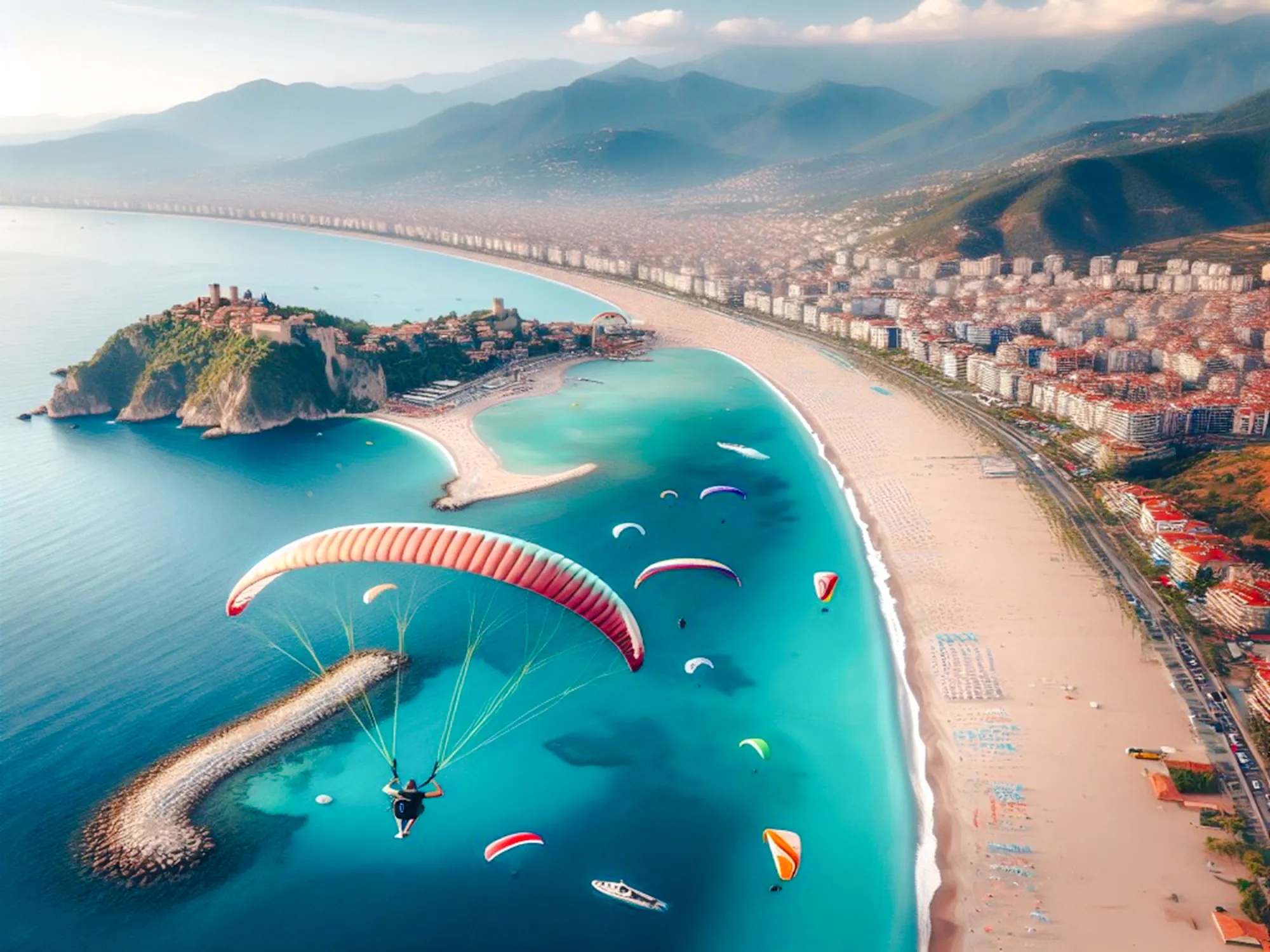 Alanya Tandem Paragliding with Hotel Transfers Image 8