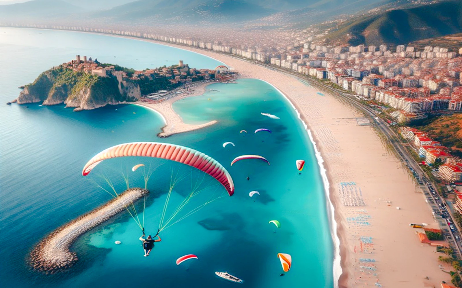 Alanya Tandem Paragliding with Hotel Transfers Image 8