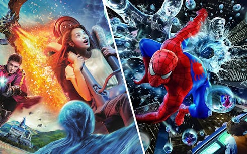 combo: 1-day universal studios japan pass + express pass 7: backdrop & spider-man-1