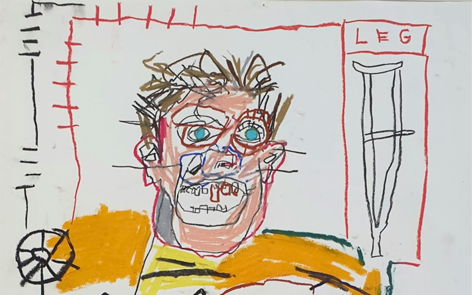 Artwork-Basquiat-Untitled-Portrait