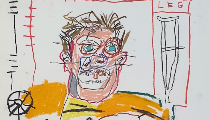 Artwork-Basquiat-Untitled-Portrait