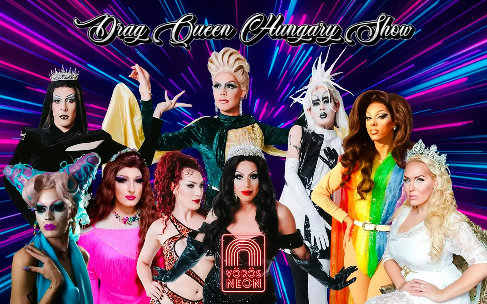 Drag Queen Hungary Show Ticket at Budapest Vörös Neon