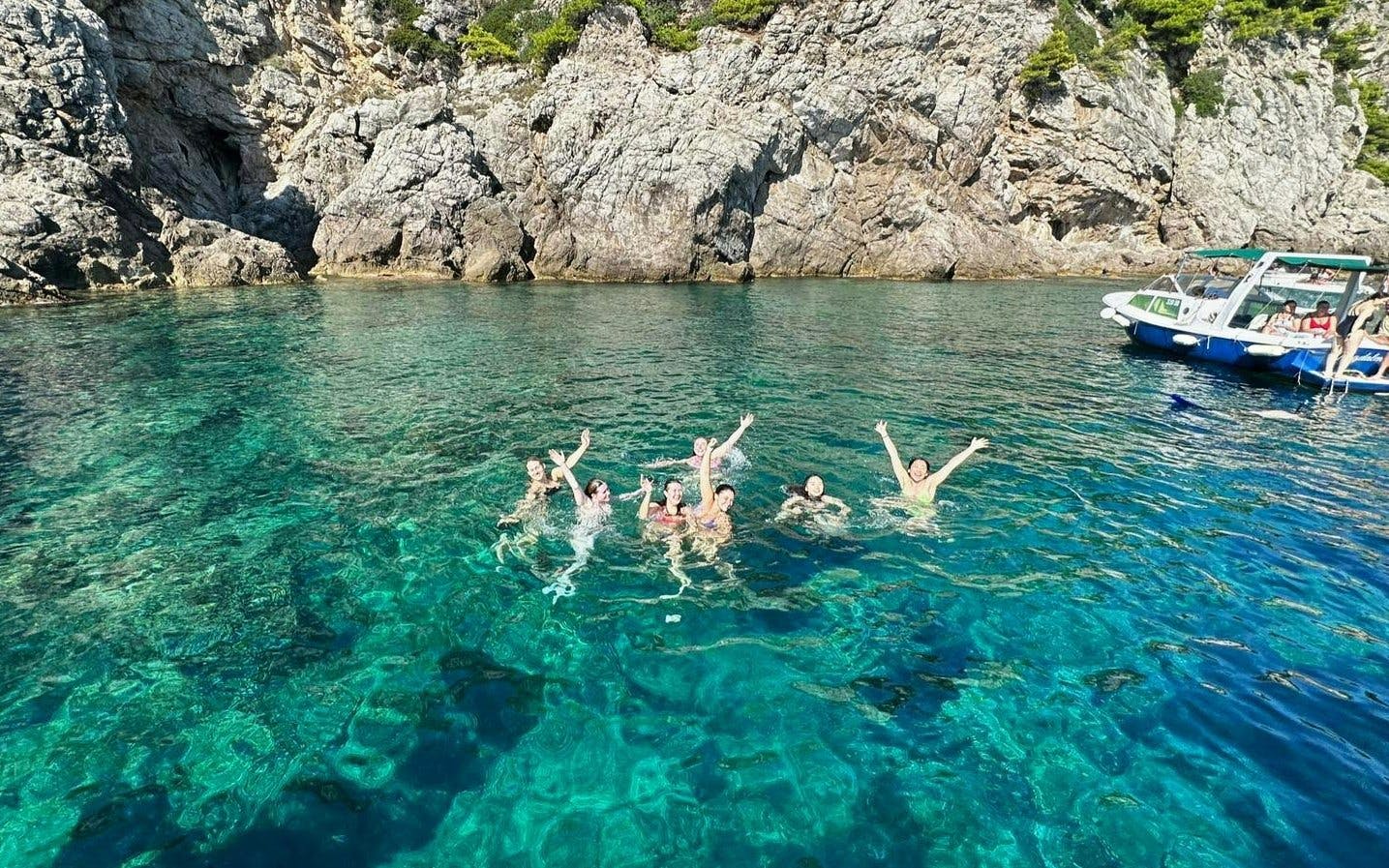 private blue cave & elafiti islands speedboat tour with drinks & snorkeling-3