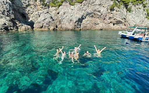 private blue cave & elafiti islands speedboat tour with drinks & snorkeling-3