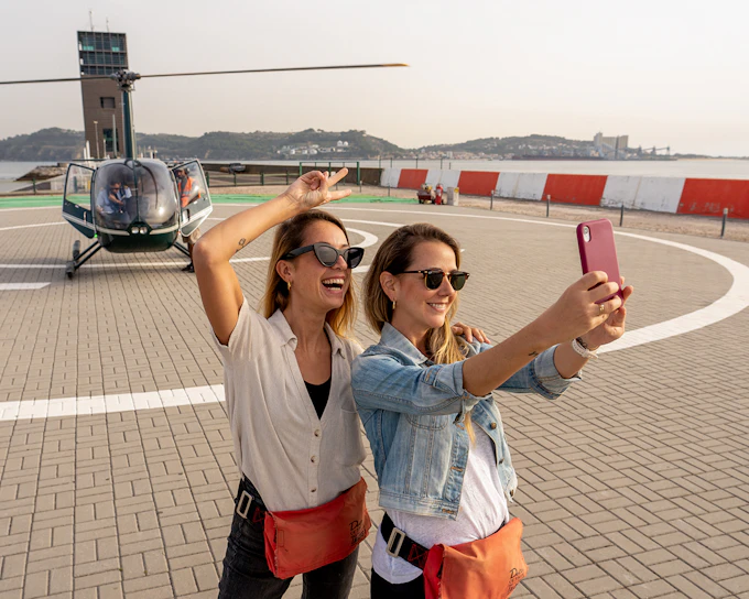 10-Minute Helicopter Flight over Lisbon’s Coastline