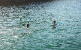 Isola del Faro (sosta per una nuotata)